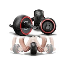 Ab Wheel Roller Geniş Karın Kası Tekerleği, Oto Frenli Fitness Gövde Egzersizi Tekerleği Spor Aleti