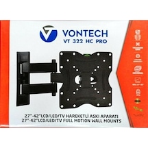 Lcd Led Tv Askı Apartı Vontech Vt 322 Hc Pro 27'' 42''