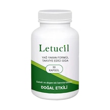Letucil Destekleyici Ürün 30 Lu Yeşil Çay Ve Biberiyeli Güç Desteği X 3 Adet