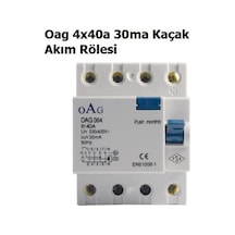 4x40a 30ma Kaçak Akım Rölesi
