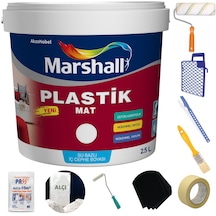 Marshall Plastik Mat Su Bazlı Iç Duvar Boyası 2.5Lt=4Kg-Silinebil (403065011)