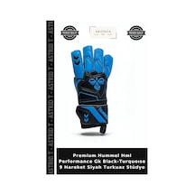 Astrid T Premium Hummel Hml Performance Gk Black-turquoıse 9 Hareket Siyah Turkuaz Stüdyo Çok Renkli