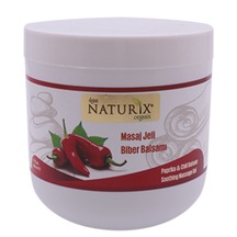 Naturix Biber Balsamı Jel 500 ML Biber Masaj Jeli Rahatlatıcı Jel