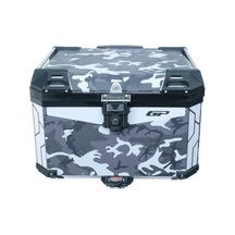 Gp Kompozit Dsn01 Universal 57 Lt Desenli Alüminyum Motosiklet Çantası Çok Renkli
