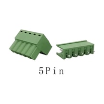 5 Pin 5.08mm Geçmeli 180c Takım Klemens