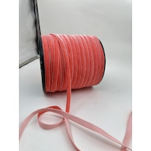 Paşateks- 1 Cm Düz Kadife-5 Metre-er. Turuncu
