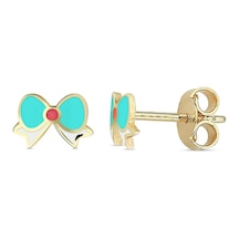 Lilarote Kurdela Çocuk Altın Küpe