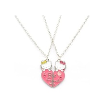 Herşey Nota Hello Kitty Best Friends Bff Arkadaşlık Çift Kolye 2 Adet Herşey Nota Hello Kitty Best Friends Bff Arkadaşlık Çift Kolye 2 Adet