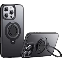 Joko Apple İphone 16 Pro Avatar 360 Dönen Magsafe Kapak - Siyah