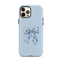Valestra Magline - Blue Toile Bow