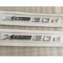Bmw Uyumlu Xdrive 20d Bagaj Yazısı Seti 2'li