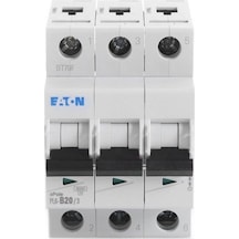 Eaton 286590 Minyatür Devre Kesici - 6ka - B Eğrisi - 3x20a