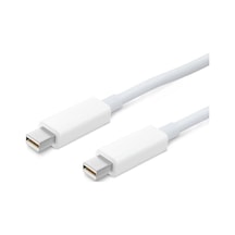 İki Ucu Minidisplaypport Kablo Mini Displayport To Thunderbolt Görüntü Aktarma Kablosu 1.8 Metre