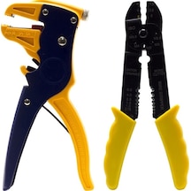 Powermaster Yk Pr 04 Terminal Sıkma Pensesi Kablo Sıyırma Pensesi