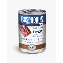 Bosphorus Tahılsız Ciğerli Konserve Yetişkin Kedi Maması 415 G