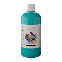 500gr Turkuaz Renk Akrilik Boya 0,15 L