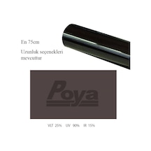 Siyah Cam Filmi 75Cm X 30M - Black %25