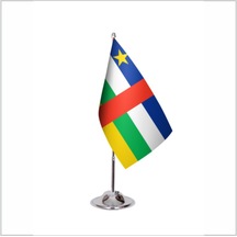 Orta Afrika Cumhuriyeti Tekli Masa Bayrağı