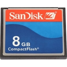 Sandisk 8 GB Compact Flash CF Hafıza Kartı