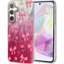 Samsung Uyumlu Galaxy A35 5g Kılıf Blade Aynalı Desenli Kapak Desen 3
