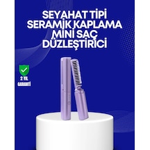 Usb Şarjlı Kablosuz Saç Düzleştirici Hızlı Ve Pratik