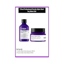 Loreal Professionnel Keratin Alpha Sleek Saç Bakım Seti 300 Ml