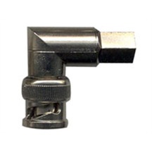 BNC Right-Angle Plug For RG58, 142, 400; URM43, 72, 76