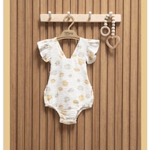 Tiffany Baby & Kids Tiffany Body Fırfırlı Müslin Sea Shell Theme Çok Renkli