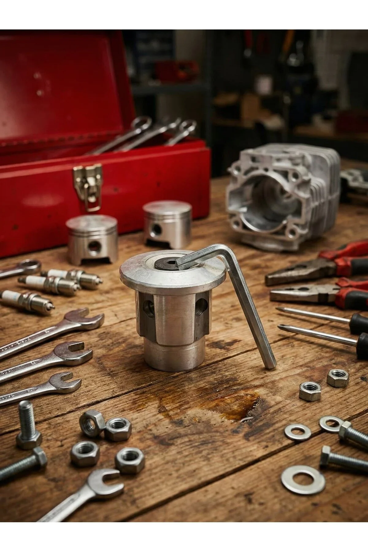 Metal Örümcek Başlık Dişi Tip - Kırılmaz Pratik Tırpan Ucu Şengün Motor