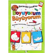 '+4 Yaş Becerikli Çocuklar Boyuyorum Büyüyorum (Kukla Yayınları)