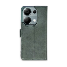 Xiaomi Redmi Note 13 Pro 4g Uyumlu Kılıf Trend S Plus Kapaklı Kılıf - Yeşil