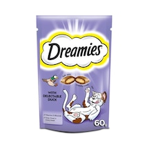 Ayrex Dreamies Kedi Ördekli Ödül Maması 60 Gr
