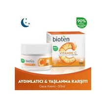 Bioten Vitamin C Aydınlatıcı &  Gece Kremi 50 ml