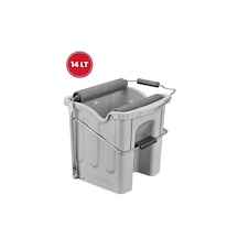 Flora 060 Buldozer Temizlik Kovası Gri 14 L