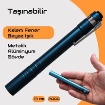 Gp-206 Led Beyaz Işıklı Doktor Kalem Fener Çok renkli