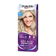 5 Adet Palette Göz Alıcı Renkler 10-1 Küllü Açık Sarı Renk Açıcı Saç Boyası 110 Ml