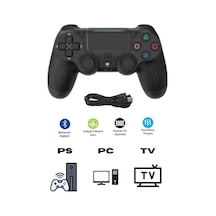 Miaxtreme Kablosuz Titreşimli Oyun Kolu Joystick Ps4 Kolu Ps Pc Tv Uyumlu