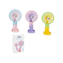 Csl Xf Şarjlı Mini Fan Sarı