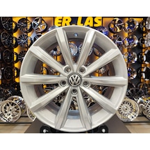 4 Adet Volkswagen  7 17 5 112 Et40 57.1 Sılver Jant Revize Edilmiş  Takım