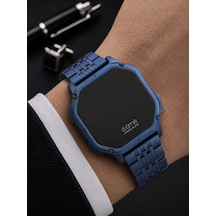 Dijital Led Dokunmatik Ekranlı Suya Dayanıklı 2 Yıl Garantili 3 Atm Unisex Kol Saati Vs.blkt.1103 Gümüş
