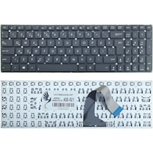 Asus Uyumlu X552LDV-SX829D, X550JK-XO012D Klavye (Siyah)