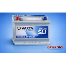 Dynamıc Slı D24 60ah 12 Volt 540a Cca Battery