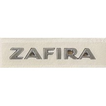 Opel Uyumlu Zafira Krom Yazı