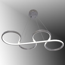Tt025-kr Tt Aydınlatma Yılan Modeli Krom Kaplama Gün Işığı Led Av Krom