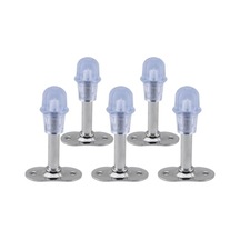 8 Cm Metal Kapı Stoperi - 5 Adet, Silikonlu Duruş