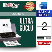 Herboy Hb-1102 210 X 148,5 Mm A4 Baskılı Laser Etiket 100 Adet