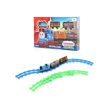 Thomas 11 Parça Pilli Raylı Trend Seti - Çocuk Tren Oyuncak Seti