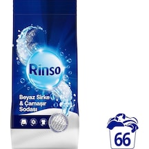 Rinso Beyaz Sirke ve Çamaşır Sodası Beyazlar için Toz Deterjan 10 KG