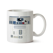 R2d2 Star Wars İki Tarafı Baskılı Kupa Bardak Çok Renkli