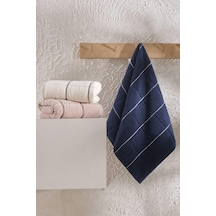 Microcotton %100 Pamuk 3 Lü El Yüz Havlu Seti 50x90 Cm Ultra Yumuşak Yüksek Emici Havlu Asorti